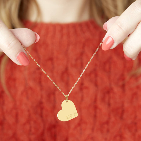 Gold plated on sale heart locket