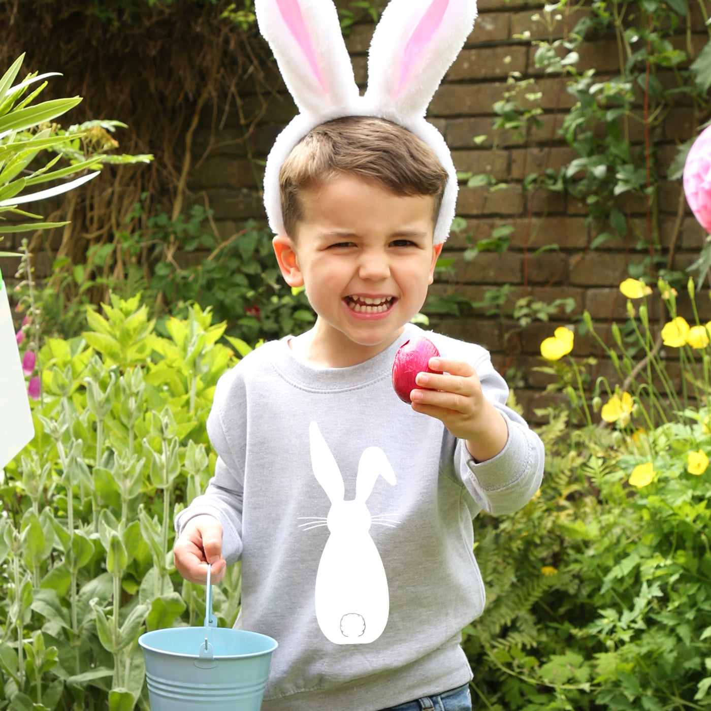 Easter Children s Bunny Rabbit Sweatshirt Jumper Ellie Ellie