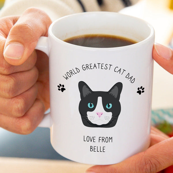 Dear cat best sale dad coffee mug