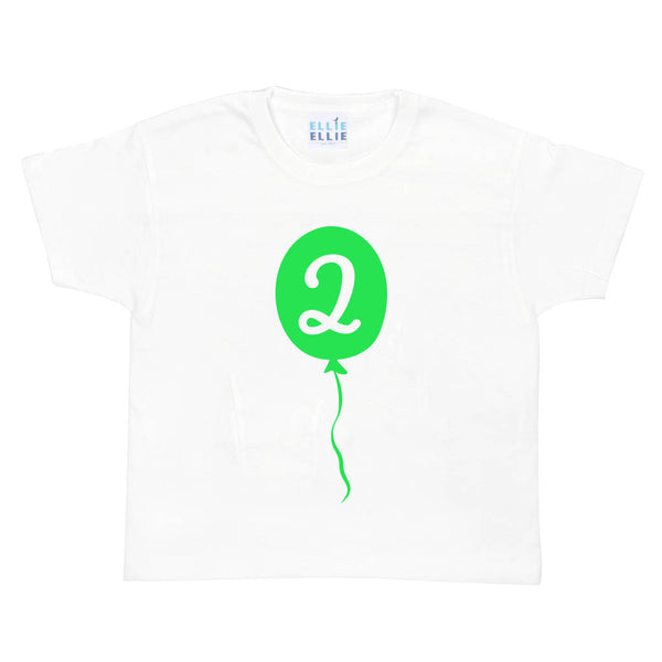 Children's Balloon Birthday T-Shirts - Ellie Ellie