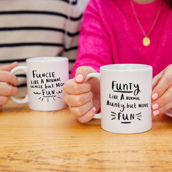 Aunt and hot sale uncle coffee mugs