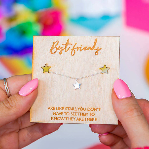 Good friends are on sale like stars necklace