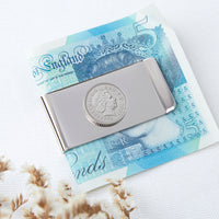 16th Birthday 2009 Five Pence 5p Coin Money Clip