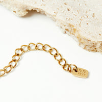 Personalised Name Gold Plated Disc Necklace