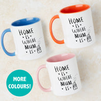 Home Is Where Mum Is Mug