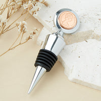 50th Birthday 1974 Penny Bottle Stopper