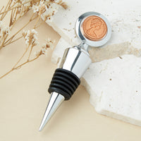 50th Birthday 1975 Penny Coin Bottle Stopper