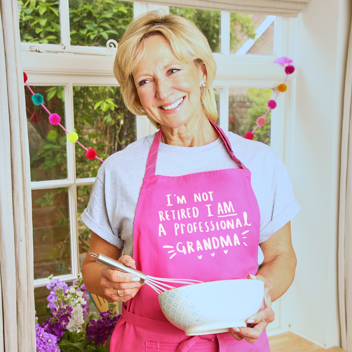 I Am Not Retired, I Am A Professional Grandma' Apron