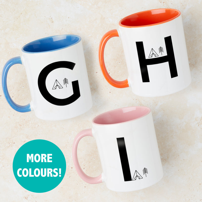 Adventure Alphabet Personalised Ceramic Mug