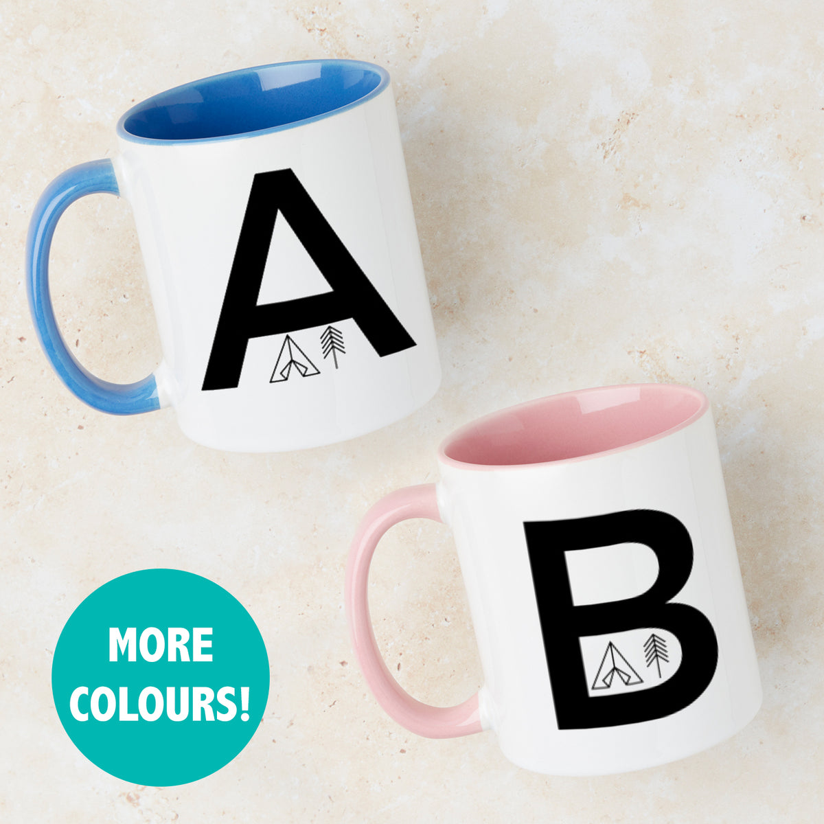 Adventure Alphabet Personalised Ceramic Mug