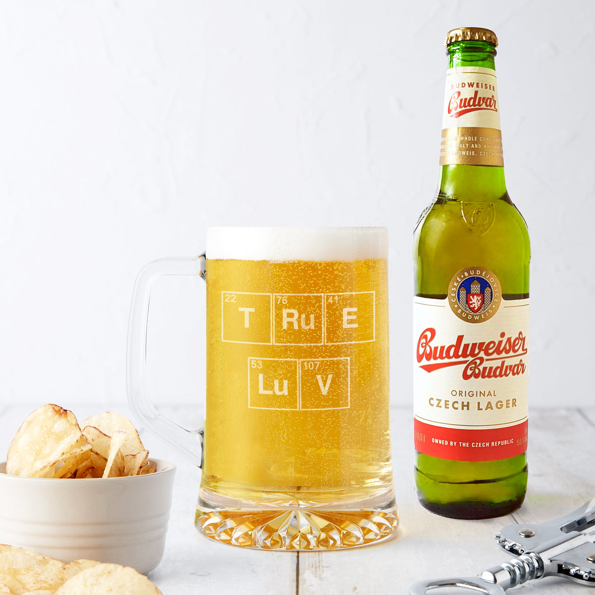 'True Luv' Periodic Table Anniversary Beer Tankard