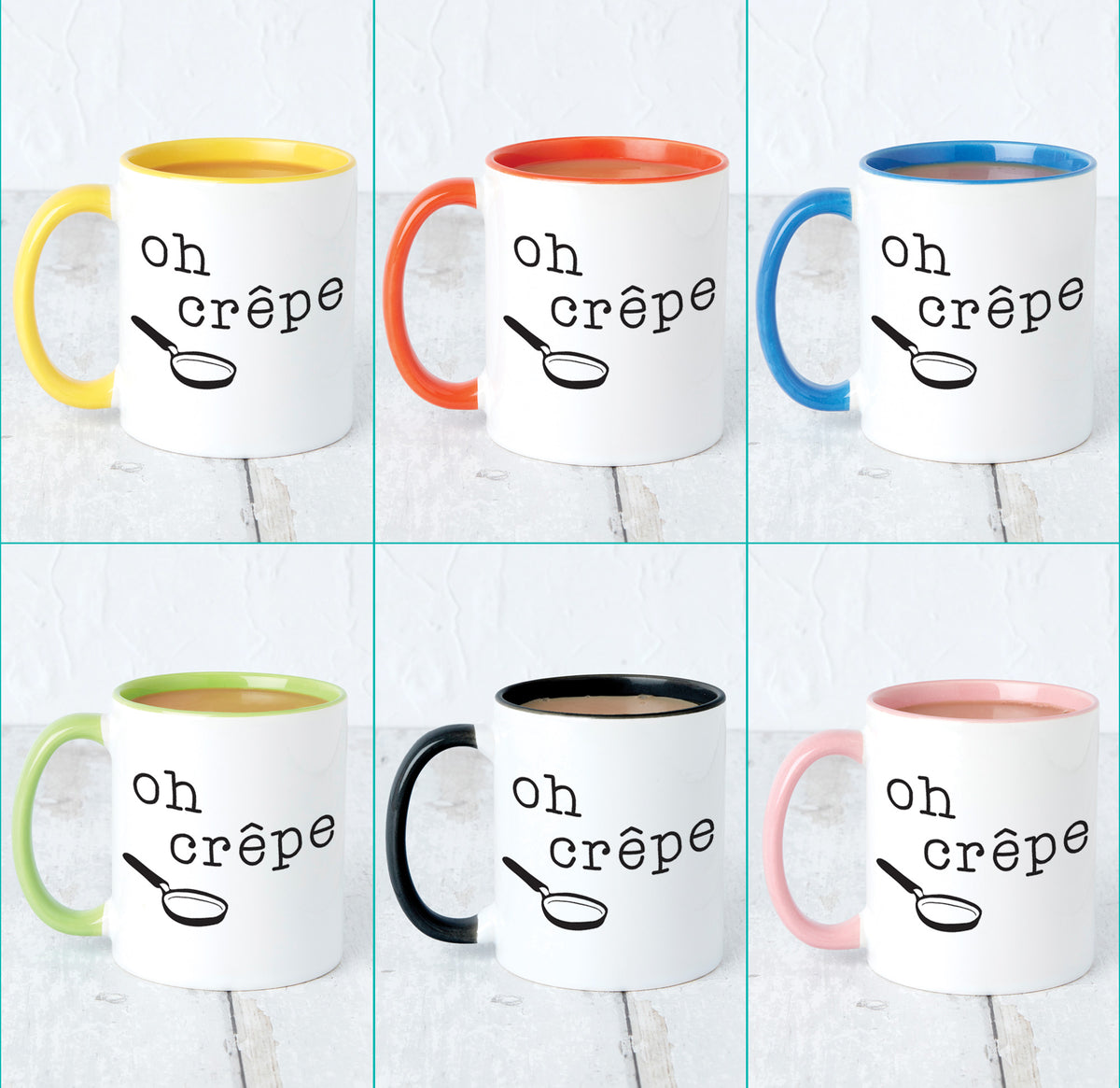 'Oh Crepe' Mug