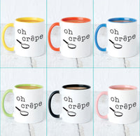 'Oh Crepe' Mug