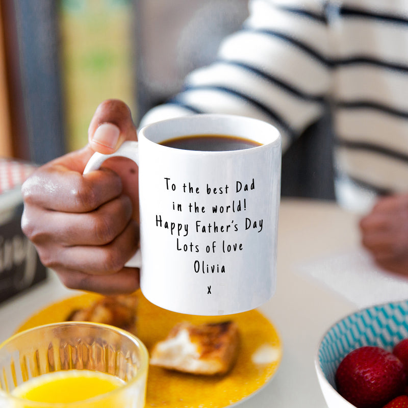 Personalised Dapper Dad Club Mug