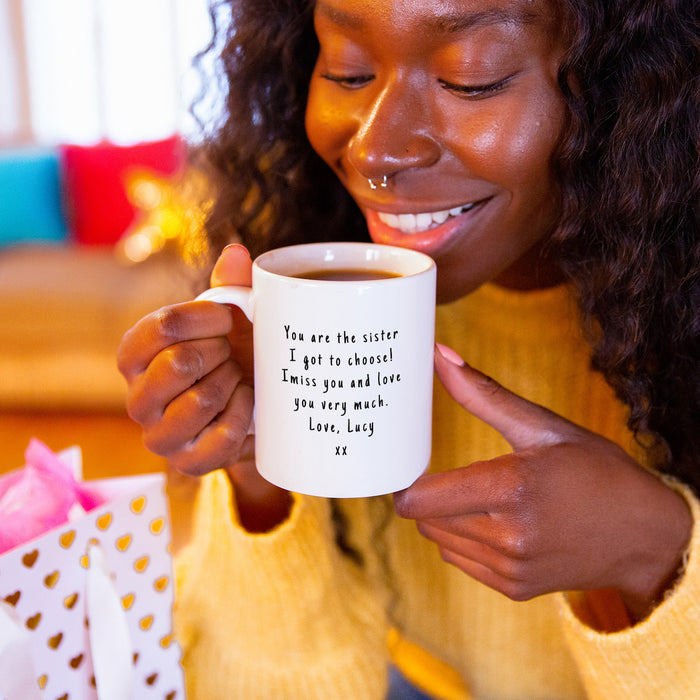 'True Friends Are Never Apart' Friendship Mug