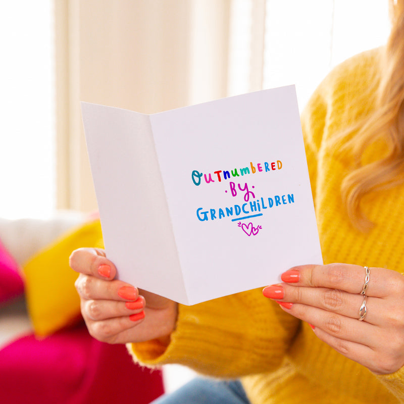 Grandma 'Outnumbered By Grandchildren' Mug