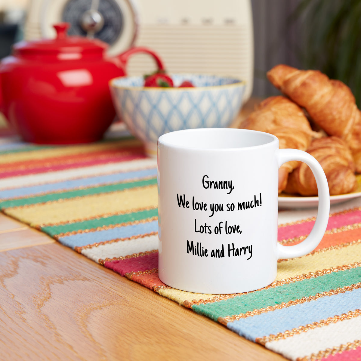 Grandparents To Be 'Grandma / Grandad To Be' Mug Set