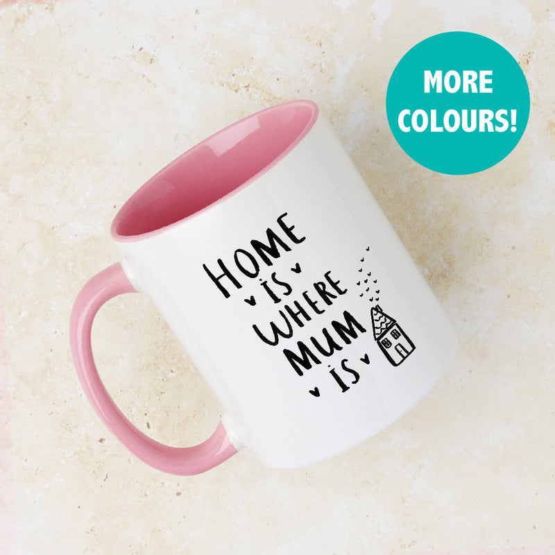 Home Is Where Mum Is Mug