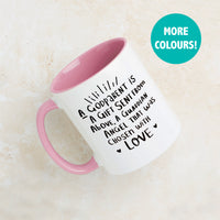 A Godparent Is A Gift Sent From Above, A Guardian Angel That Was Chosen With Love' Mug