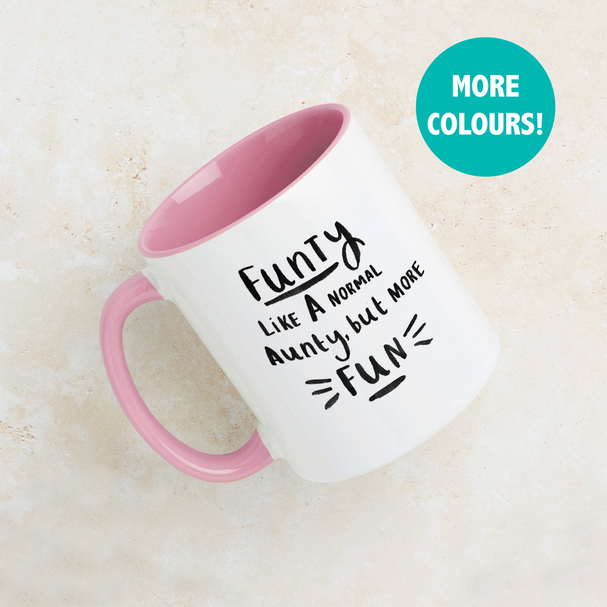 Funty, Like A Normal Aunty But More Fun' Aunty Mug