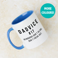 Dadvice' Newborns Ceramic Mug