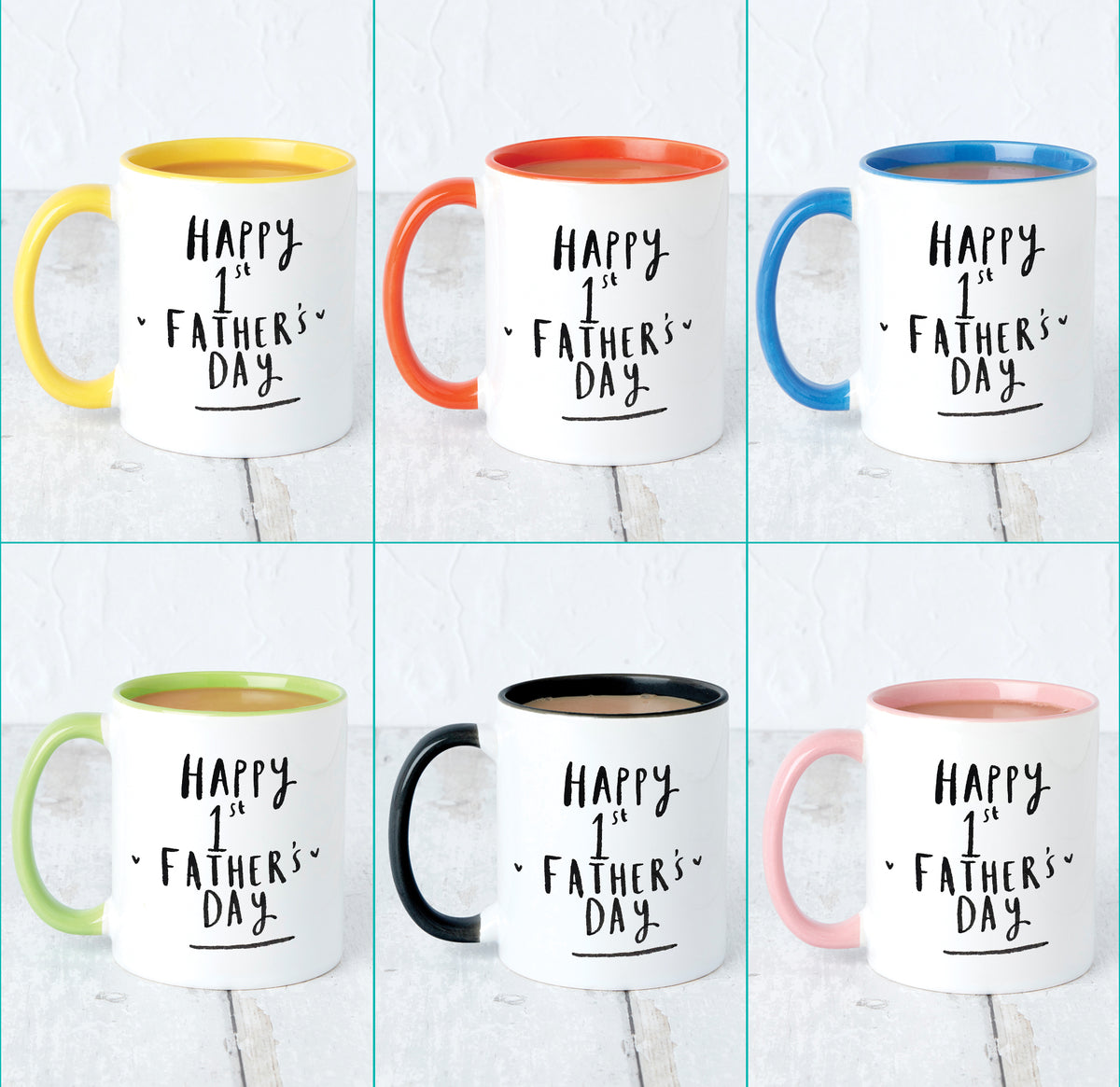 Happy 1st Father's Day Mug