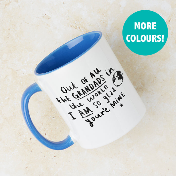 Grandad I Am So Glad You're Mine' Mug