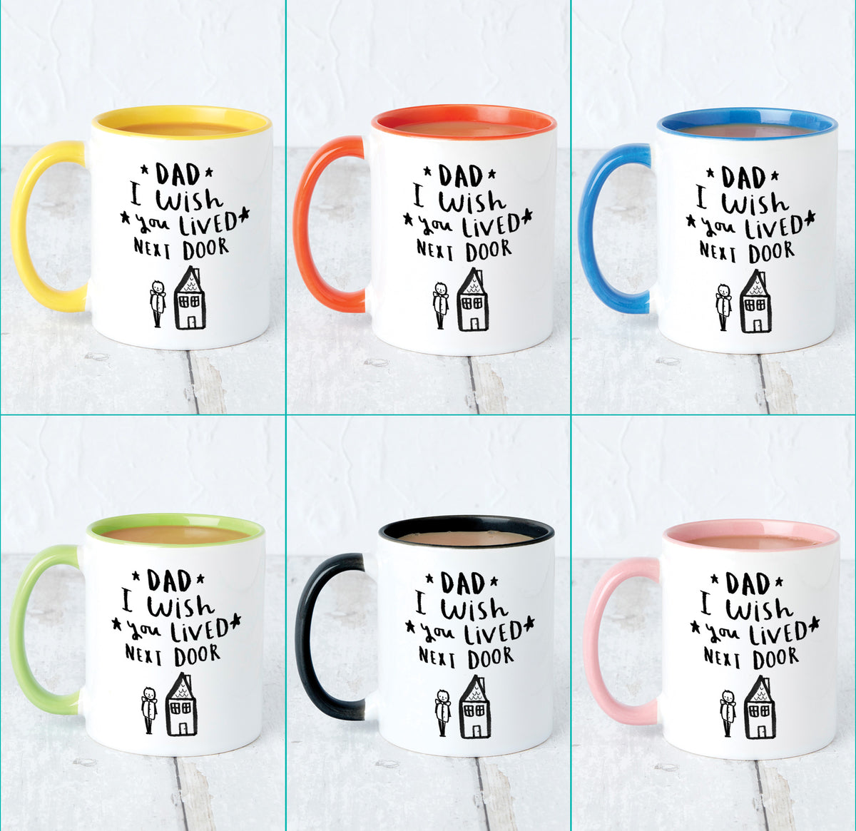 Dad I Wish You Lived Next Door' Mug