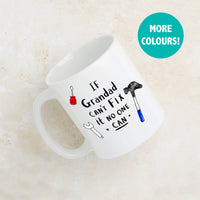 Personalised 'If Papa Can't Fix It, No One Can!' Mug