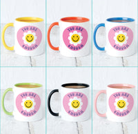 Smiley Flower Mug