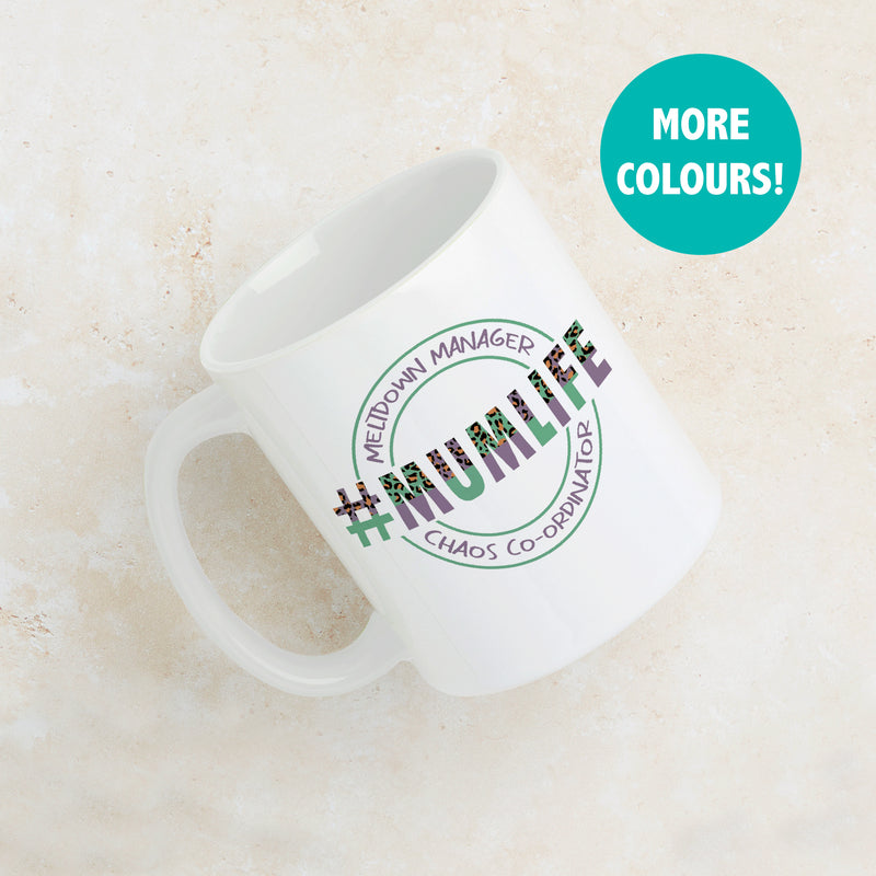 #MUMLIFE Green Design Mug