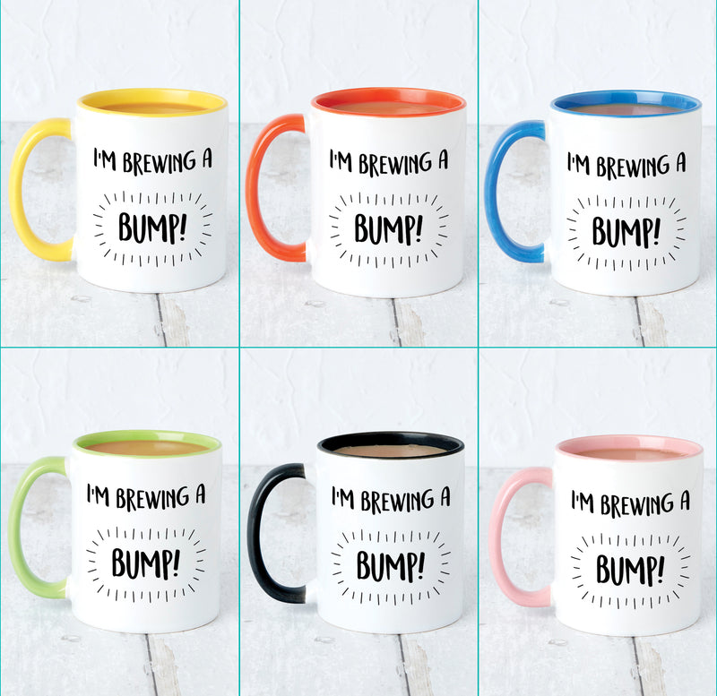 Mum To Be 'I'm Brewing A Bump' Mug