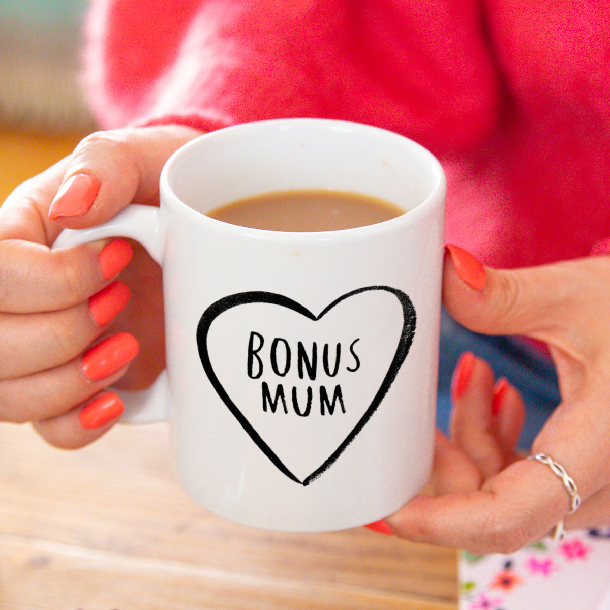 Step Mum 'Bonus Mum' Mug