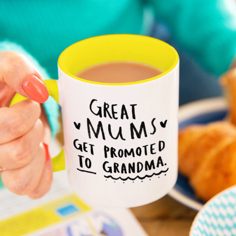 Great Mums Get Promoted To Grandma' Mug