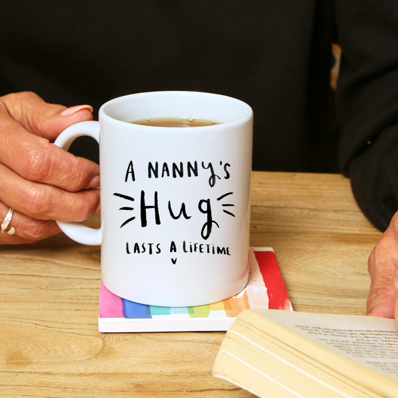 A Nanny's Hug' Remembrance Mug