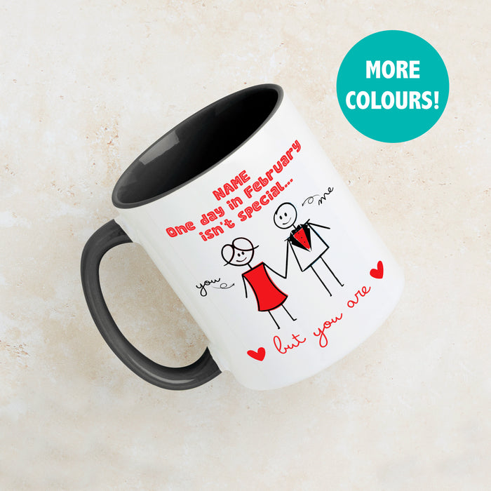 Personalised Valentines His & Hers Mug