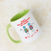 Personalised Valentines His & His Mug