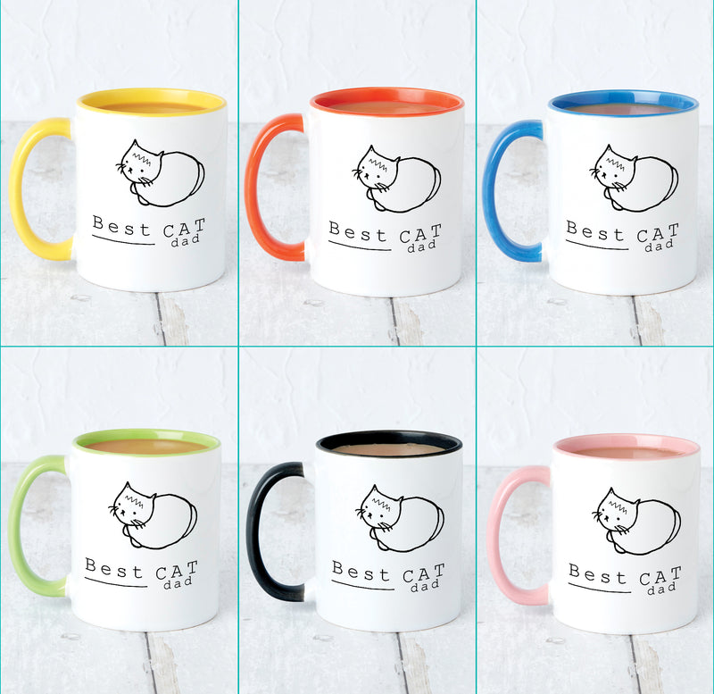 Best Cat Dad Mug