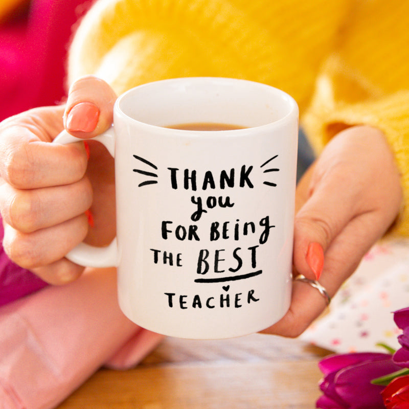 Thank You For Being The Best Teacher' Mug