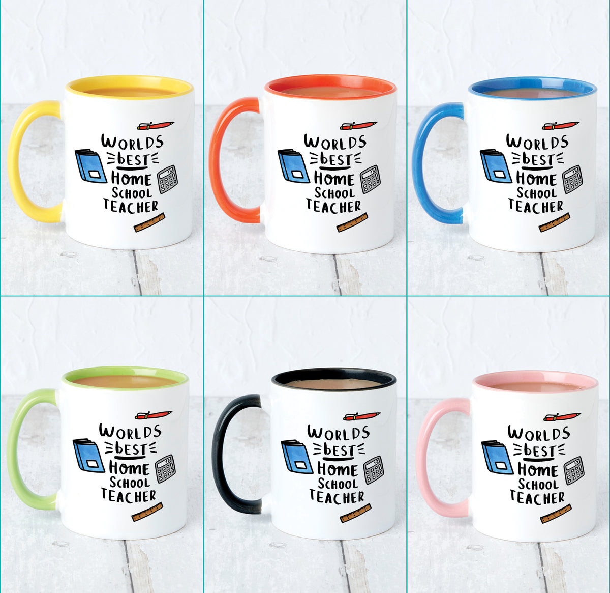 World's Best Home School Teacher' Mug