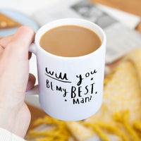 'Will You Be My Best Man' Mug