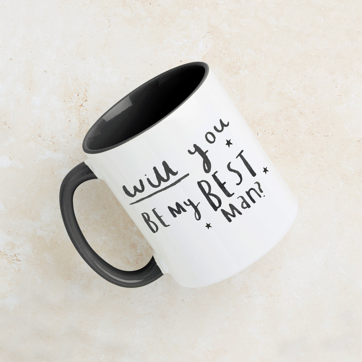 'Will You Be My Best Man' Mug