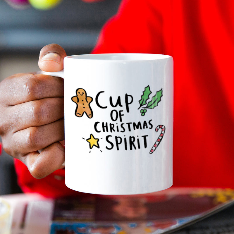 Cup Of Christmas Spirit' Christmas Mug