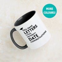 Personalised Graduation Celebration Mug