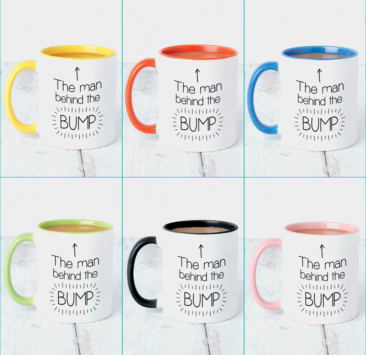 Dad To Be 'Man Behind The Bump' Mug