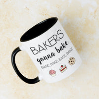 Bakers Gonna Bake Emoji Mug