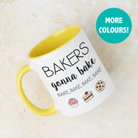 Bakers Gonna Bake Emoji Mug