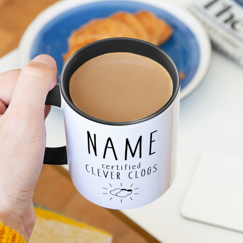 Clever Clogs Personalised Graduation Mug