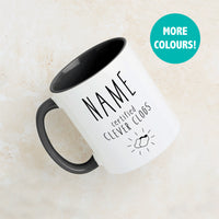 Clever Clogs Personalised Graduation Mug