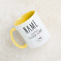 Clever Clogs Personalised Graduation Mug